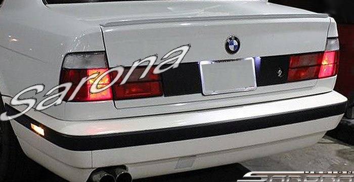 Custom BMW 5 Series  Sedan Trunk Wing (1989 - 1995) - $139.00 (Part #BM-086-TW)